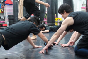 梅原トレーナーの筋力トレーニング